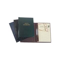 Teczka Na Akta Osobowe A4 Panta Plast Bordowa 280325